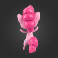 Authentic My little Pony chibi vinyl figure Pinkie pie +/-5cm (not a toy)